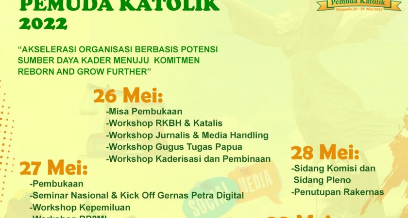 Jadwal Rakernas 2022