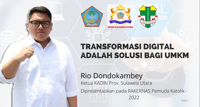 Materi Kadin Sulut: Transformasi Digital adalah Sulusi bagi UMKM